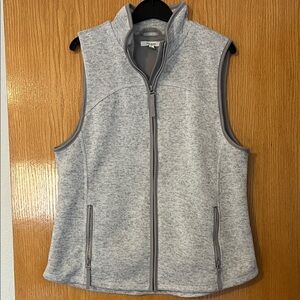 Maurices Gray Zip-Up Vest